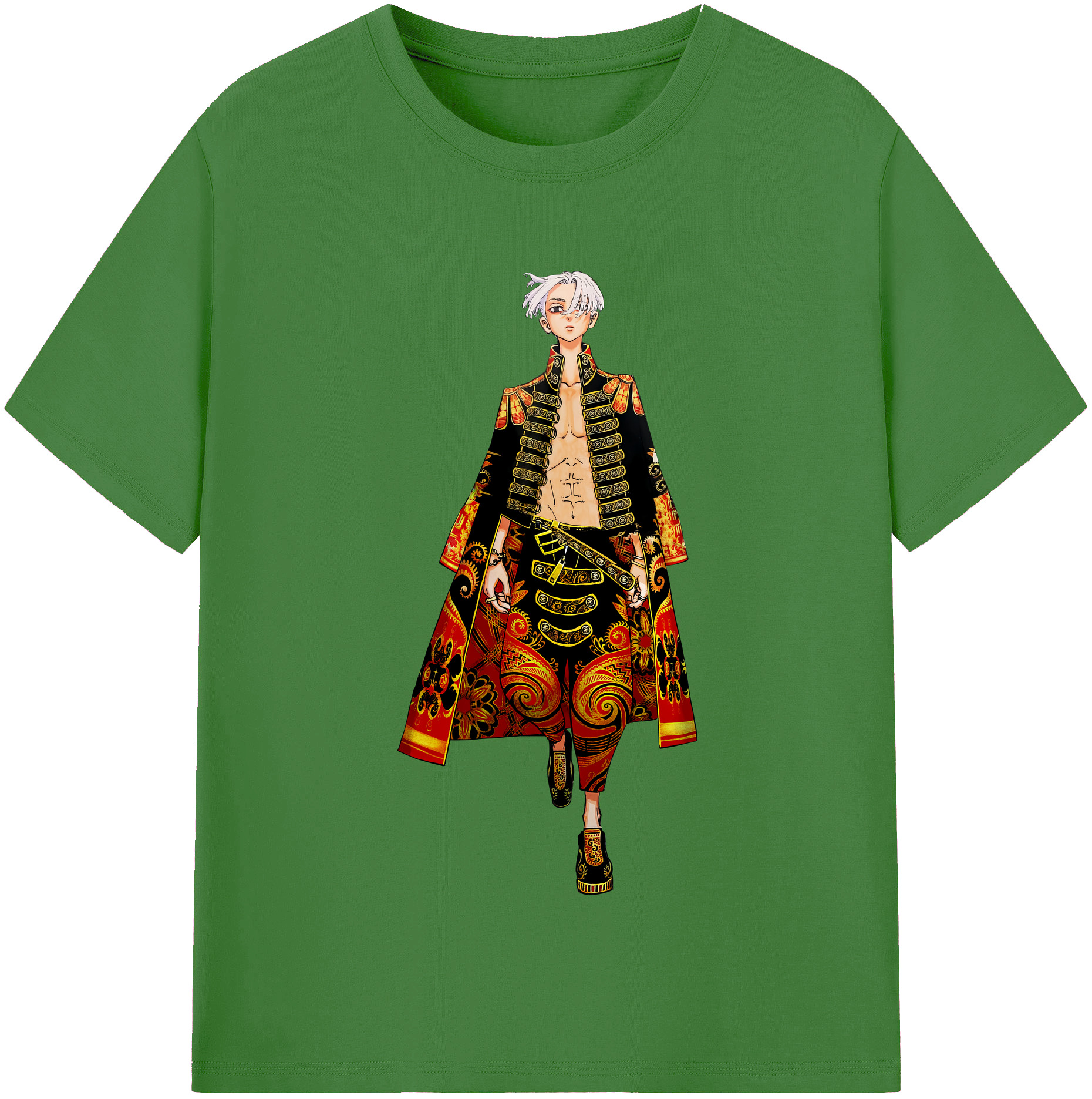 （画像用） 東京リベンジャーズ Tokyo Revengers レディースカジュアルプリントTシャツ（綿100％）